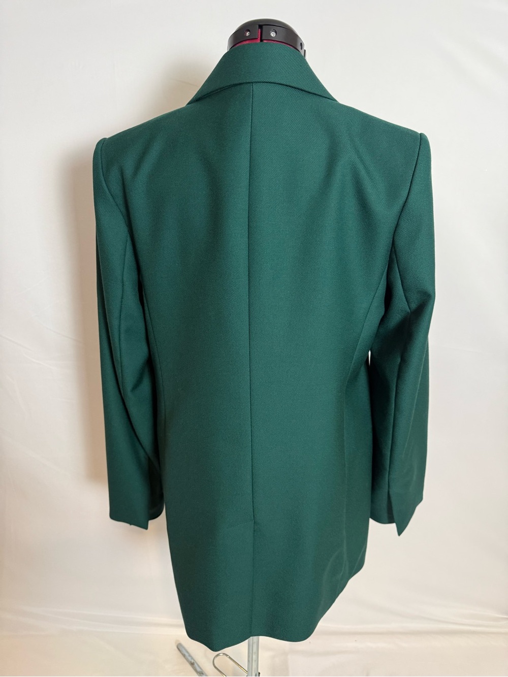 NWOT Banana Republic Lido Blazer Women's Size 12 Paris Green 100% Wool - Picture 13 of 15